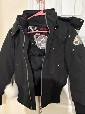 ORIGINAL DEBBIE SHEARLING TRIM BOMBER JACKET (New)